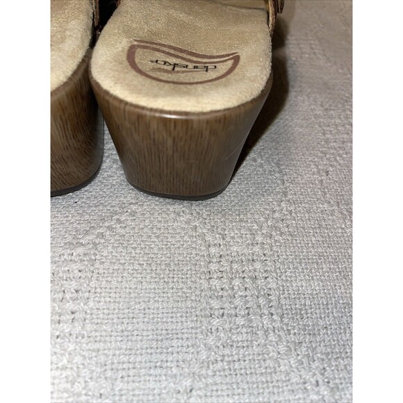 Dansko Women’s Casual Clogs Size 39 U.S. 8 M Brown Leather Comfort Casual Clinic - Picture 12 of 12